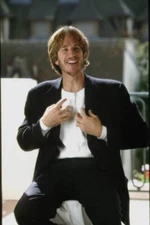 Matthew Modine And Roger Spottiswoode In Deauville 1990s Old Photo 3