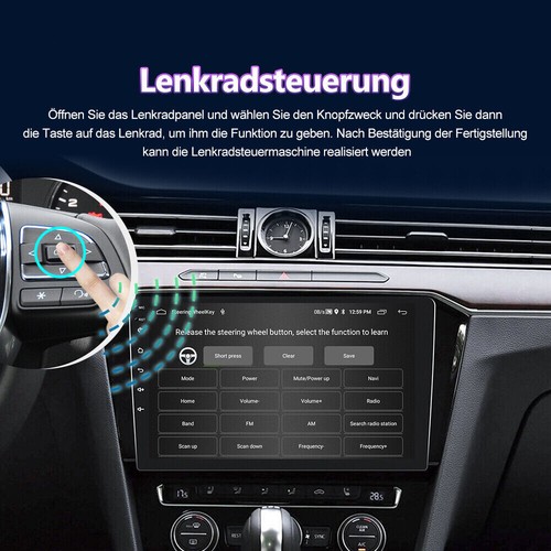 Für Ford Transit Custom 2013-2018 Autoradio Apple CarPlay Android 13 GPS Navi - Bild 11 von 16