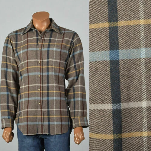 Pendleton 100% Wool Vintage Casual Shirts for Men
