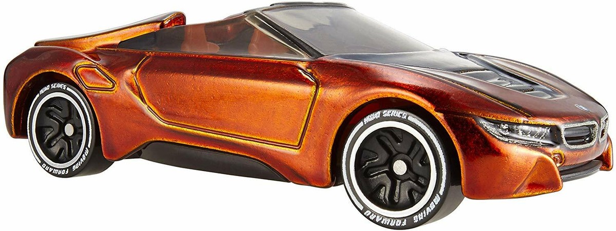 2019 Hot Wheels id BMW i8 ROADSTER ☆ orange☆MOVING FORWARD