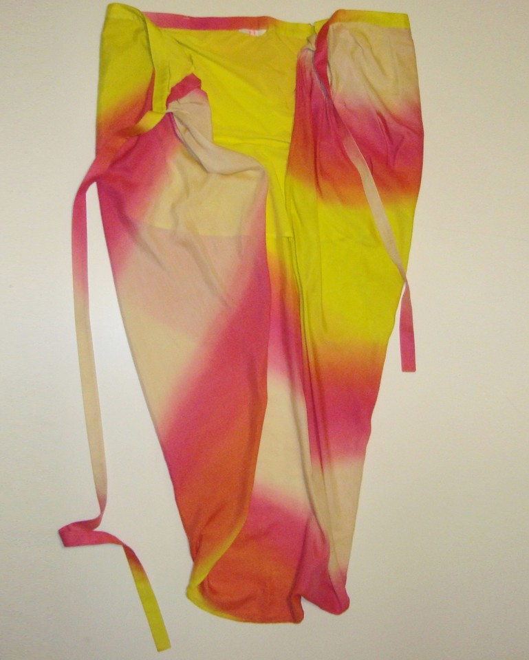 BEAUTIFUL SASS&BIDE COTTON&SILK WRAP SARONG SKIRT AUS 8 US 4 "THE HAPPY GIRL"