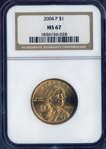 2004-P Sacagawea Native Dollar NGC MS67 Quality ✔️