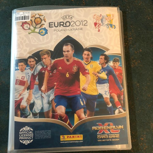 Panini Adrenalyn XL Trading Cards Collector Collection Folder