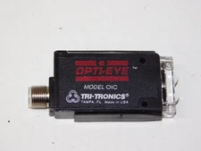 Tri-Tronics OIC OPTI-EYE Infrared Fiber Optic Connector Sensor Module Unit USA