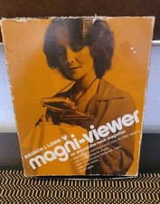 Vtg Bausch Lomb USA Magni-Viewer LG Reading/Task Magnifying Glass w/Neck Strap 