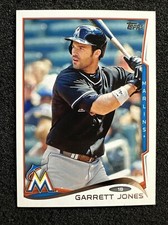 GARRETT JONES #US-256 2014 Topps Update Series QTY Miami Marlins