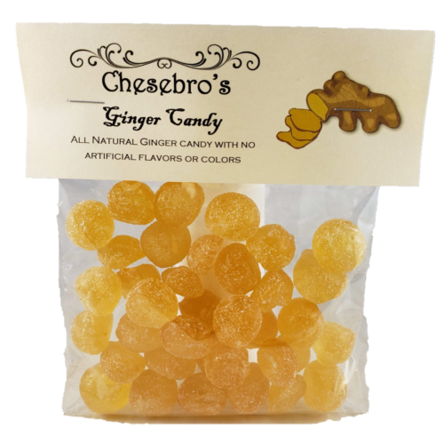 Ginger Hard Candy Drops 4.5 Ounces - Picture 2 of 3