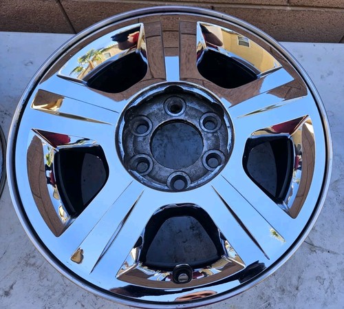 Ford Chrome Expedition OEM Wheel 17” 05-06 alloy Factory Rim 3593 - 3 ...
