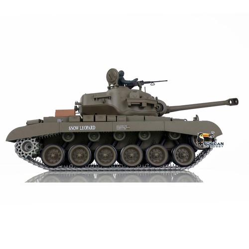 1/16 Henglong 7.0 M26 Pershing RC RTR Tank 3838 Metal Tracks Sprockets 360° - Picture 6 of 12