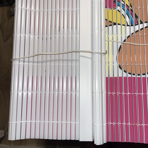 Vintage Bears Window Roll Up Vinyl Slat Blinds Adjustable headrail 36x72" - Picture 9 of 11