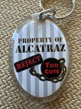 Vintage Keychain Alcatraz Prison