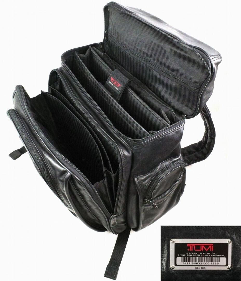 Tumi 9640D3 (Discontinued)Napa Leather Deluxe Backpack