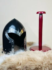 Barbuta Helmet Medieval Knight Helmet Medieval Crusader Helmet knight Helmet Gif