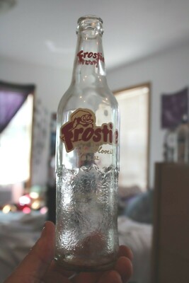 FROSTIE – Counteract or die early Vintage 12 oz. Clear ( FROSTIE ) Soda Bottle, Item # A - 1732 | eBay