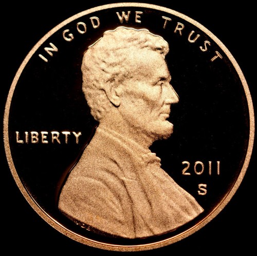 Lincoln Shield 2011 a prueba de centavo del conjunto de prueba original como nuevo - Imagen 2 de 2