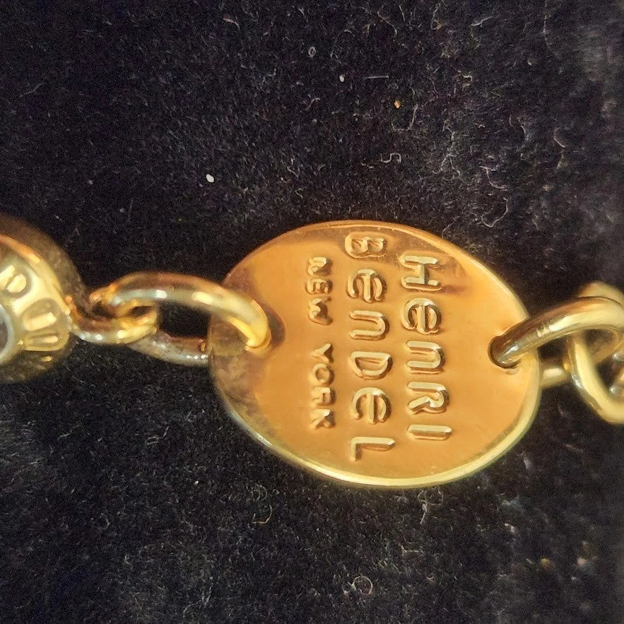 Pulsera Henri Bendel New York Charm - Cristales de Swarovski - Ajustable Foto 4 de 4