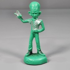 1958 J.H. Miller Earth Invaders MARS Alien Wax Space Toy Figure REPAIRED