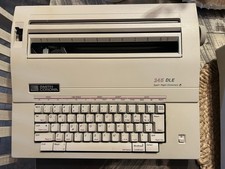 SMITH CORONA 345 DLE Corona Electric Typewriter Model 5A With Cover Works! thumbnail