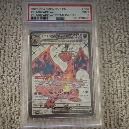 Pokémon TCG Charizard ex 056 SVP Scarlet & Violet Promo Holo EX PSA 9