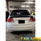 Honda Civic Sedan 2001-2005 Fits Rear Trunk Duckbill Spoiler Wing TailVibe 380F