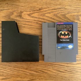 BATMAN CIB w/ manual & box for Nintendo NES (Sunsoft, 1990), TESTED & WORKS!