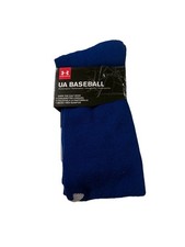 DISCONTINUED 2018 Under Armour royal blue Baseball Socks sz L 9-12.5 A11