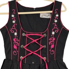 Edelweiss Creek German Dirndl Dress Floral Embroidered Oktoberfest Folk Festival