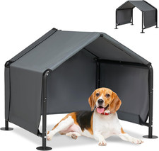 Dog Shades for outside - Outdoor Dog Kennel for Small Dogs, 29.5 X25.6 X25.6 Ou