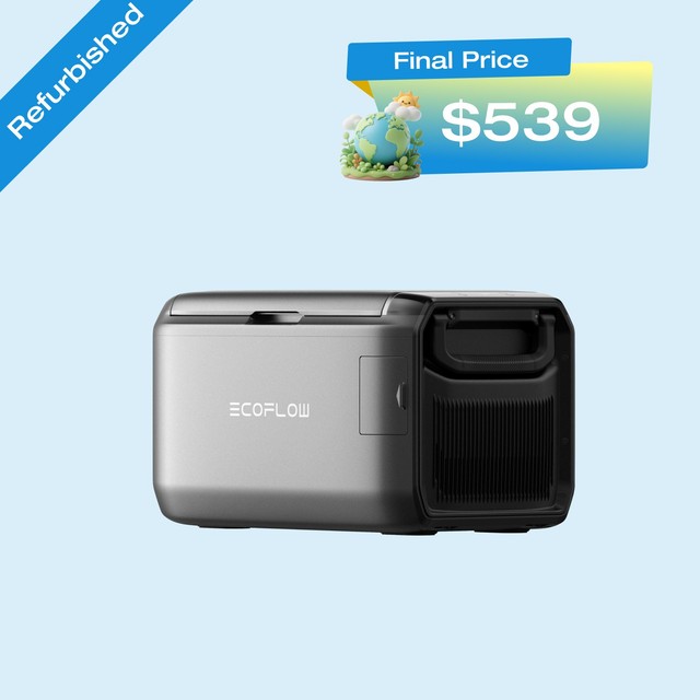 EcoFlow GLACIER Classic 35L Portable Fridge Freezer 43H Cooling Car Refrigerator