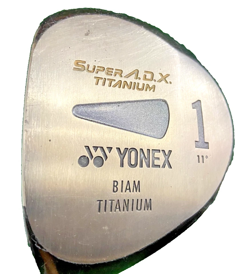 Yonex Super A.D.X. Driver de titânio Biam 11* masculino LH Japão grafite regular 45" - Imagem 2 de 4