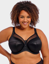 NWT Goddess Keira Black Underwire Full Coverage Banded Bra