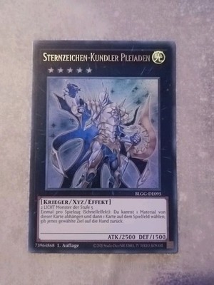 Yugioh TCG Battles of Legend: Glorious Gallery Sternzeichen-Kundler Pleiaden