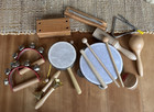 Montessori Wooden Musical Instrument Variety Set For Children Motor Skills Music