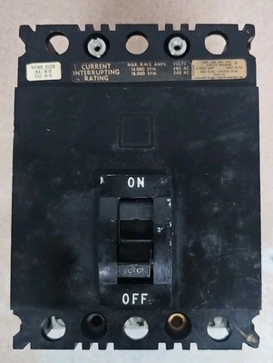 SQUARE D FAP34100 100 AMP CIRCUIT BREAKER 3 POLE 480 VAC SEE PICS