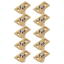10 Pcs Door Ball Catch Latch Copper Spring Ball Lock Furniture Accessory