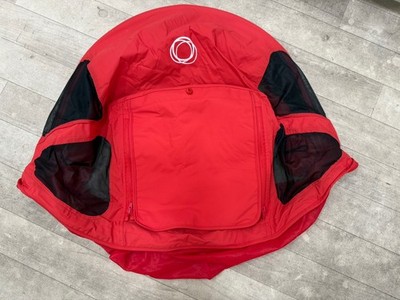 Bugaboo Donkey 1 2 3 & 5 ausziehbares luftiges Sonnendach Haube rot
