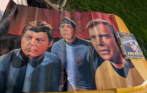 Vintage Star Trek Spock, Shatner...Full Poster