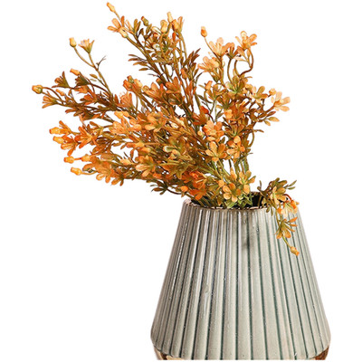Fake Lavender Grass Bouquet Pink 5 Branch for Home Office Event Decoration