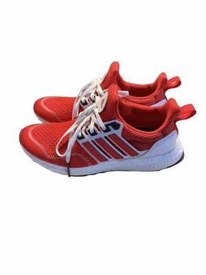 Adidas UltraBoost 1.0 Lindsey Horan Red Running Shoes US Size Mens 8 Womens 9