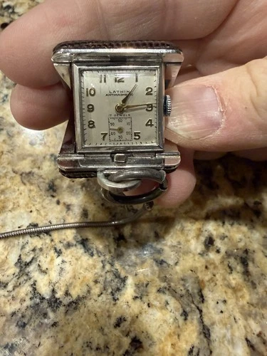 Antique Men’s Longines Pocket Watch with Chain