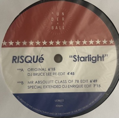 Risque - Starlight Edits / DJ Harvey CHIDA Balearic Slow Mo Disco Space Disco