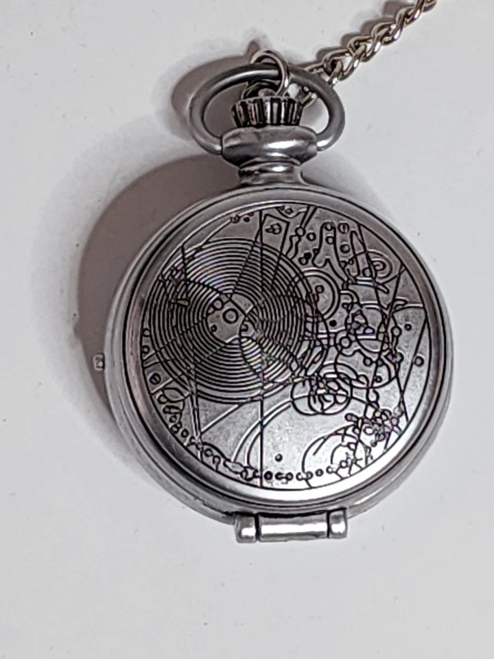 Doctor Who The Tenth 10th Doctor Fob Watch Lights and Sounds 2007 Works Foto 4 de 4