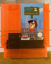 🔨 Hammerin’ 🔨 Harry 2 BRAND NEW for NES 🏗️ 🦺 🚧 ⛑️ awesome orange cartridge 