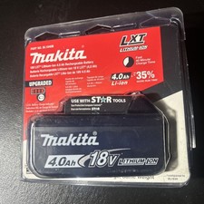  NEW IN ORIGINAL PACKAGING UNOPENED Makita BL1840B 18V Batteries 4.0 AH Battery