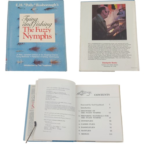 1978 Rosborough: Binden & Angeln der flauschigen Nymphen — signiert/beschriftet HC - Bild 1 von 6