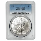 1999 American Silver Eagle $1 PCGS MS 69