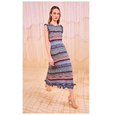 Ulla Johnson Ajak Sleeveless Knit Midi Dress Size Small