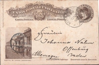 Hospital de Caridad ( Montevideo )  1902