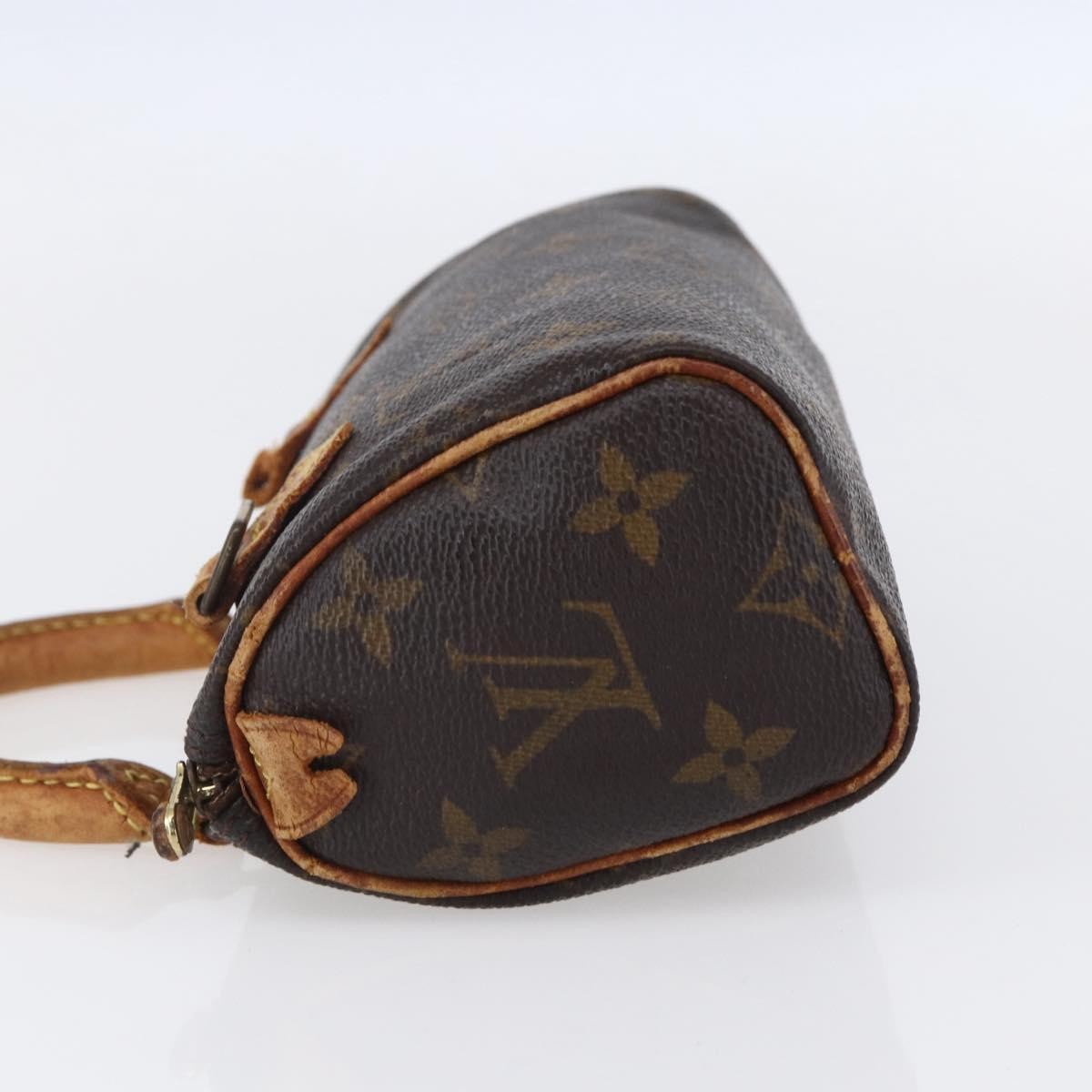LOUIS VUITTON Monogram Mini Speedy Hand Bag M41534 LV Auth 151165