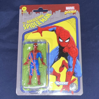 Marvel Legends The Amazing Spider-Man signed by Tom Holland. Mint with case